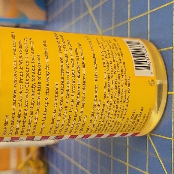 Love & Toast Mandarin Tea Shower Gel 10 fl oz New - Picture 2 of 4